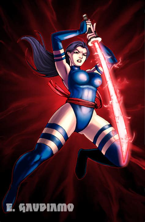 PSYLOCKE fan art by gaudiamo on DeviantArt