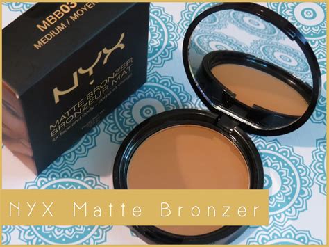 Devon Stinson: NYX Matte Bronzer Review