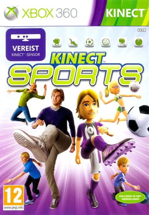 Kinect Sports (2010) Xbox 360 box cover art - MobyGames