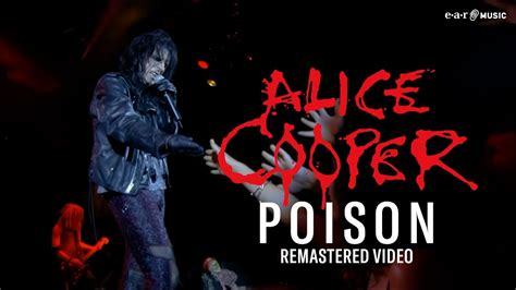 ALICE COOPER 'Poison' from 'Brutally Live' - Remastered Video - YouTube