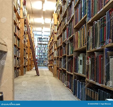 Interior Vintage Old Library Stock Photo - Image of detail, backdrop ...