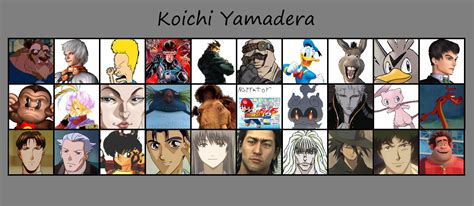 Koichi Yamadera Voice Actors by RBowen68 on DeviantArt