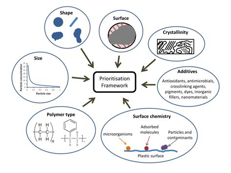 Different microplastic physical and chemical properties to be ...