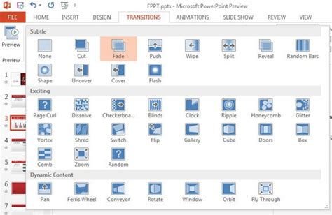 Is it good to transitions and animations for powerpoint - moblsa