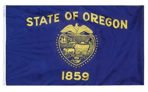 Buy 5 x 8' Nylon Oregon Flag | Flag Store USA