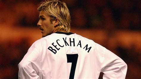 Why did David Beckham wear the No 23 at Real Madrid and LA Galaxy ...