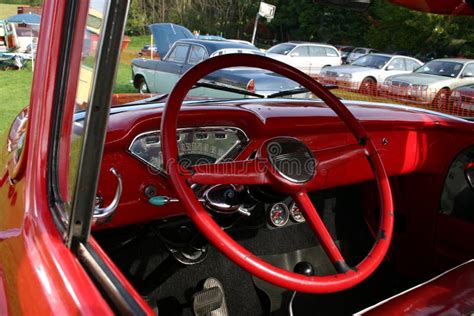 Chevy truck interior stock image. Image of interior, steering - 369811