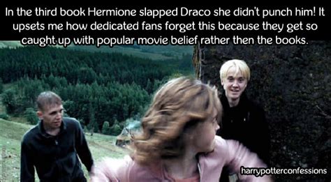 Hermione Granger Punches Draco Malfoy