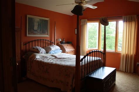 Burnt Orange Paint Color | Interior Design Living Room Warm, Modern ...