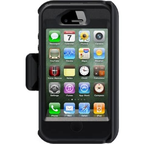 OtterBox Apple Iphone 4s/4 Black Defender Case - eSureBuy.com