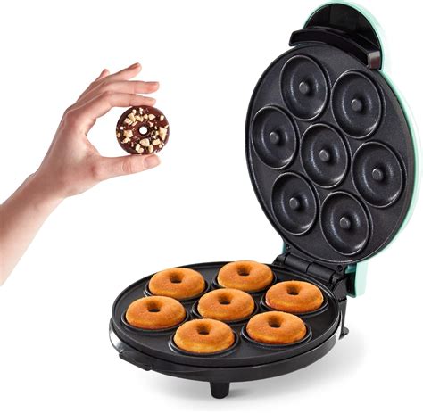 DASH Mini Donut Maker Machine for Kid-Friendly Breakfast, Snacks, Desserts & More with Non-stick ...