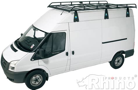 PRE 2014 Ford Transit Rhino Van Roof Rack Extra Lwb Jumbo High Roof - Plyline UK LtdPlyline UK Ltd