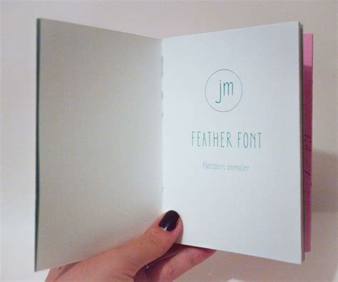 Feather Font on Behance