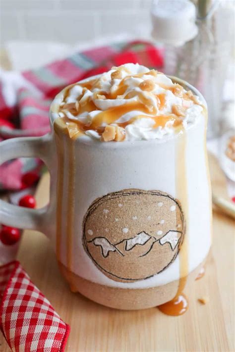 Caramel Brulee Latte (Starbucks Copycat Recipe) » Homemade Heather