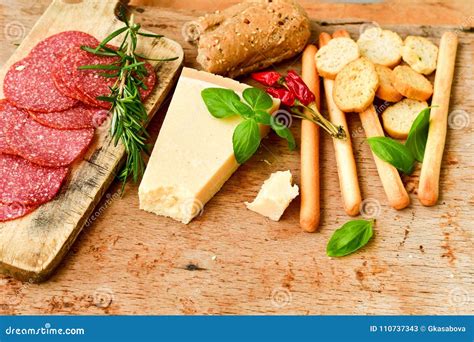 Turkey Salami stock image. Image of beverage, appetizing - 110737343