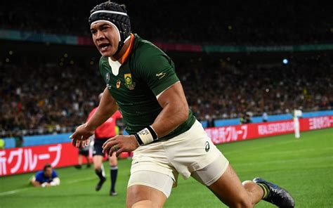 South Africa handed huge Rugby World Cup final boost with Cheslin Kolbe ...