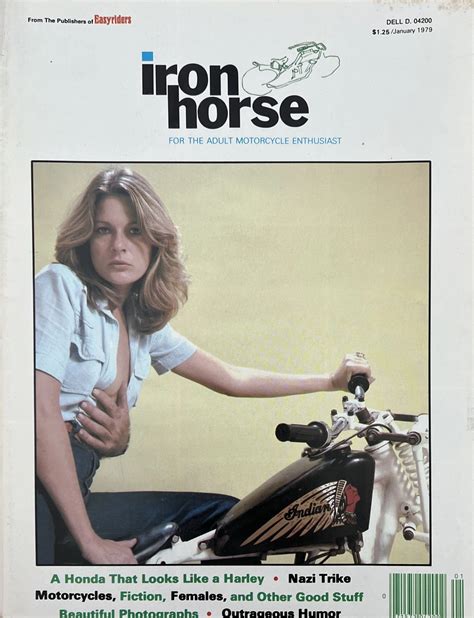 Iron Horse Adult Motorcycle | January 1979 at Wolfgang's