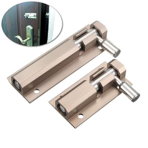 Door Bolt Slide Security Lock Zinc Alloy for Home Guard Gate Drawer ...