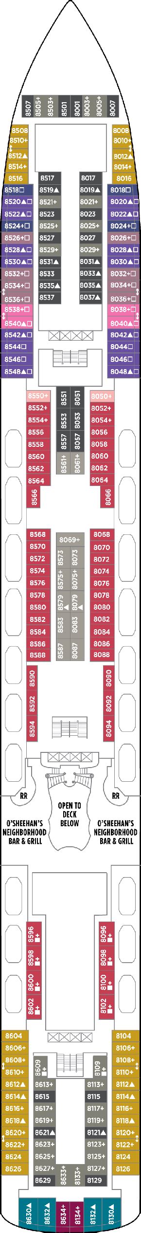 Norwegian Gem Deck Plans- Norwegian Cruise Line Norwegian Gem Cruises | TravelAge West