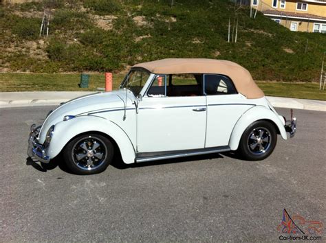 1964 Convertible Volkswagen Classic Beetle Custom Cabriolet lowered VW ...