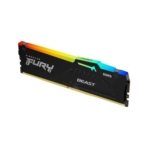 Kingston FURY BEAST DDR5 RGB 8GB (1 x 8GB) DDR5 DRAM 5200MHz CL40 1.25V ...