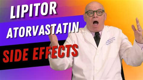 Atorvastatin (LIPITOR) Side Effects You Must Know! - YouTube