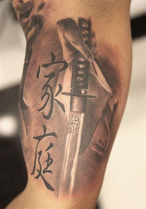 Samurai Sword Tattoo | Car Interior Design | Sword tattoo, Sleeve ...