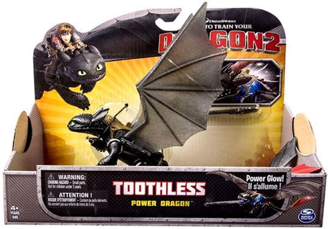 How to Train Your Dragon 2 Power Dragons Toothless Action Figure Power ...