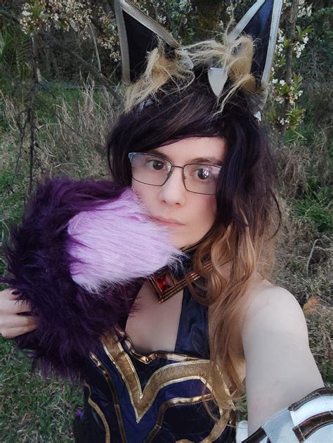 Coven Ahri cosplay! : r/femboy