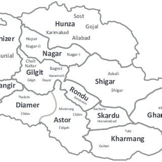 GILGIT BALTISTAN MAP | Download Scientific Diagram