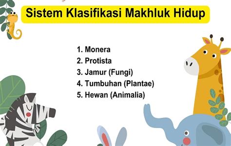 Klasifikasi Makhluk Hidup dalam Biologi, Tujuan dan Sistemnya