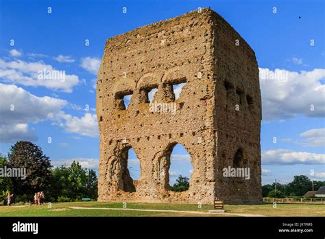 France, Saone et Loire, Autun, Janus temple Stock Photo - Alamy