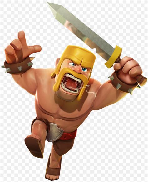 Clash Of Clans Clash Royale Barbarian Clip Art, PNG, 1301x1599px, Clash ...