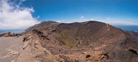 Premium Photo | San antonio volcano in la palma island, canary islands ...