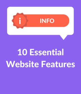 Website Features | 10 Features Your Website Needs