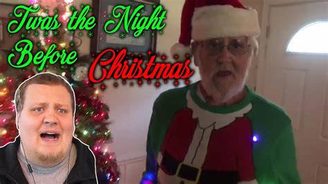 ANGRY GRANDPA 'Twas the night before Christmas! REACTION!!! - YouTube