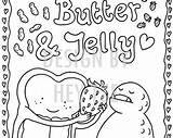 Peanut Butter Coloring Page At GetColoringscom  Free Printable sketch template