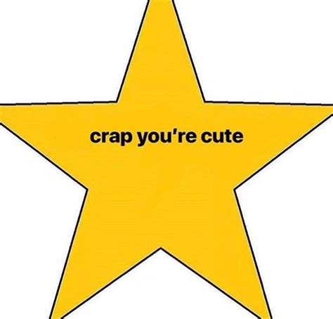 Have a gold star... Sounds so sweet, awwww | Cute memes, Love memes, Cute love memes