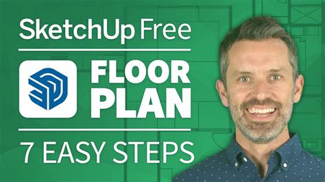 How To Create a Floor Plan with SketchUp Free (7 EASY Steps) - YouTube