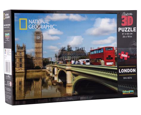 National Geographic 3D Jigsaw Puzzle - London | Scoopon Shopping