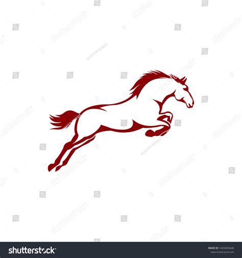 Jumping Horse Logo Design Vector Stock Vector (Royalty Free) 1620403648 | Shutterstock