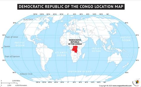 DR Congo Map | Map of Democratic Republic of Congo