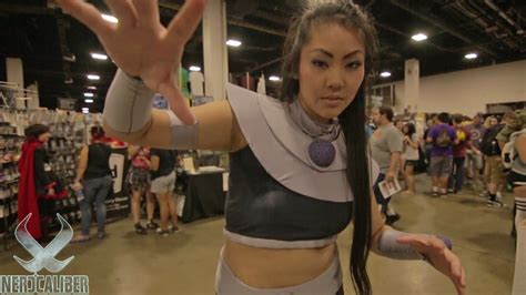 BLACKFIRE! Teen Titans Cosplay at Boston Comic Con 2015 - YouTube