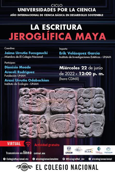 La escritura jeroglífica maya - Actividad - El Colegio Nacional