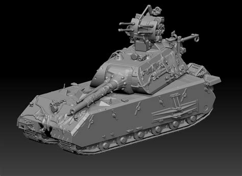 Free STL file Maus Tank 🪖・3D print design to download・Cults