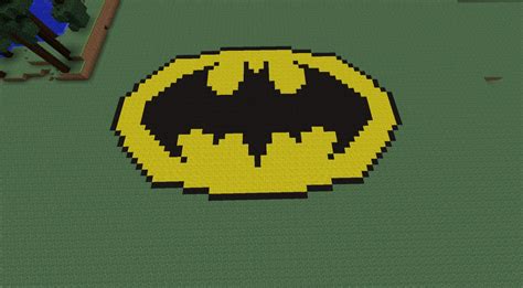 Batman Logo Minecraft Map