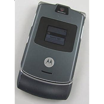 Amazon.com: Verizon Wireless Motorola RAZR V3m - Silver