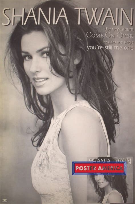 Shania Twain Come On Over Album Promo Reproduction Poster 23 x 35 – PosterAmerica