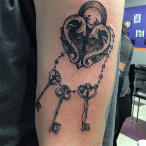 Locked heart tattoo - garetap