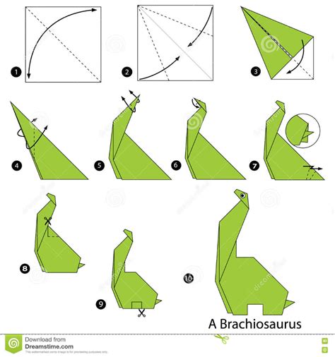 Origami Dinosaur Tutorial